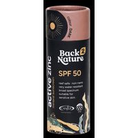 Back 2 Nature Active Zinc Mineral Sunscreen SPF 50 - Dark